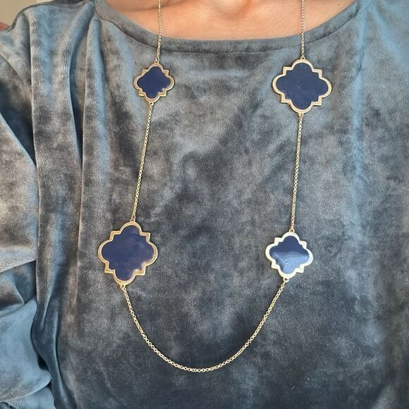 Van Cleef Style Fashion Necklace - Picture 1 of 4